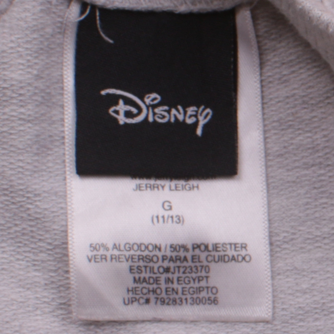 Disney Womens Grey Mickey & Friends Sweatshirt Size 11/13 Pullover