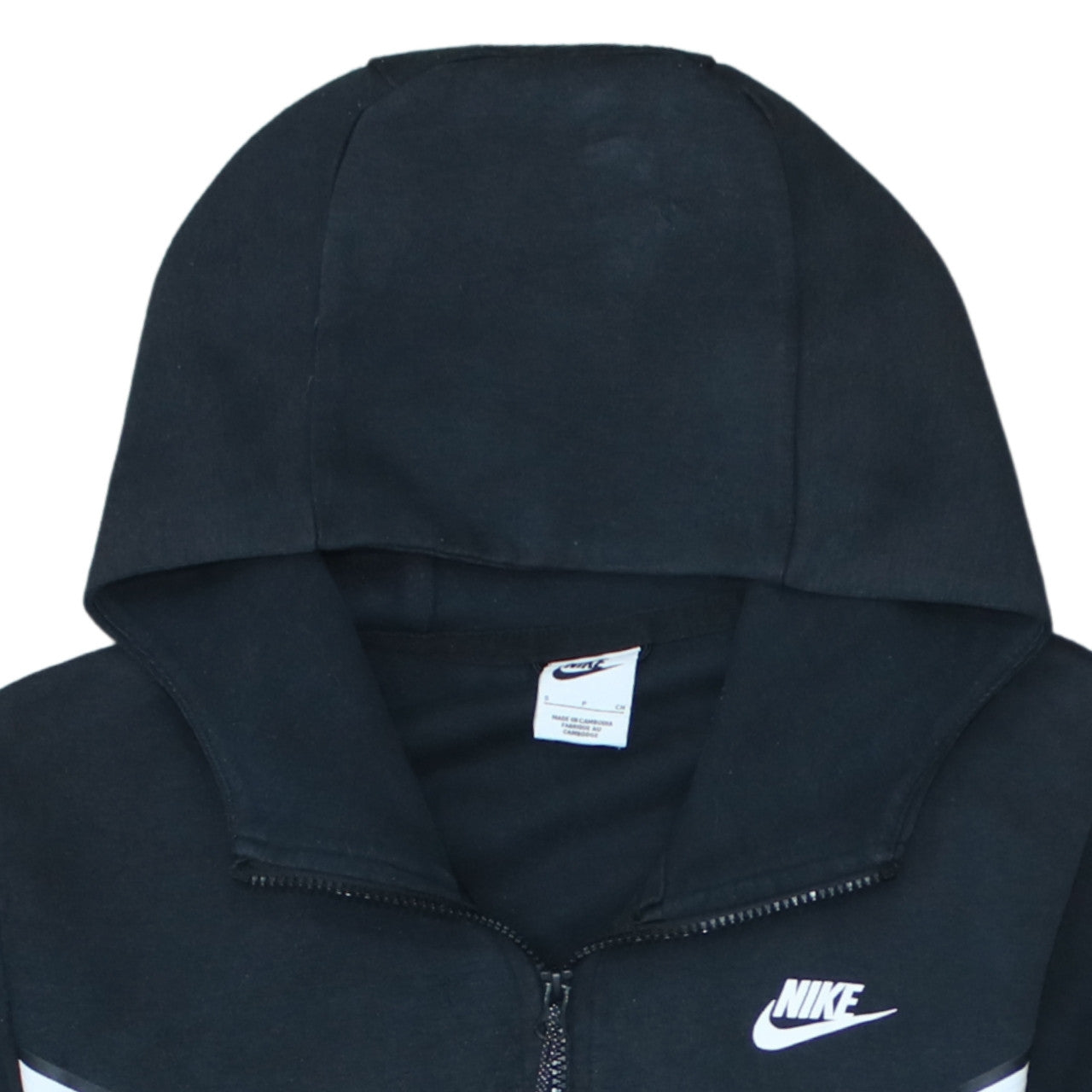 Nike Men's Grey Full Zip Hoodie Size S Sportswear