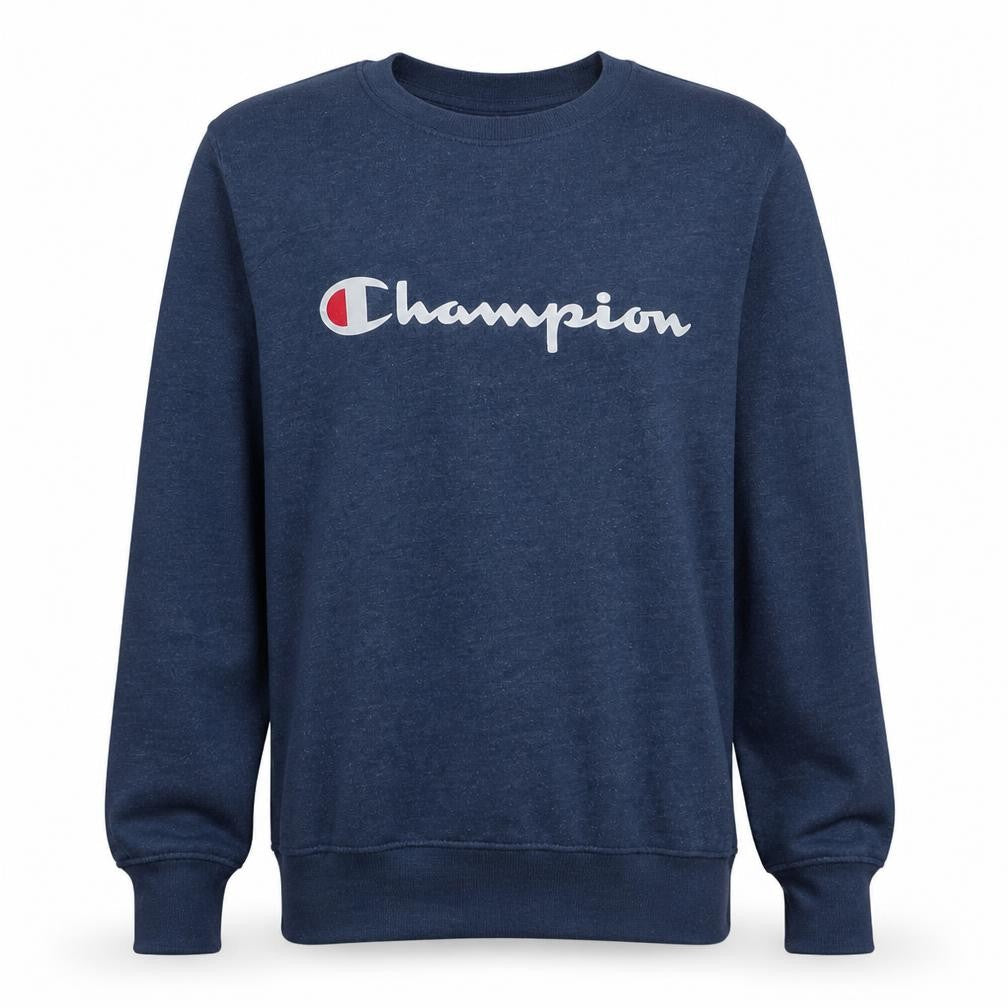 Champion Men's Blue Small Pullover Crew Neck Sweatshirt