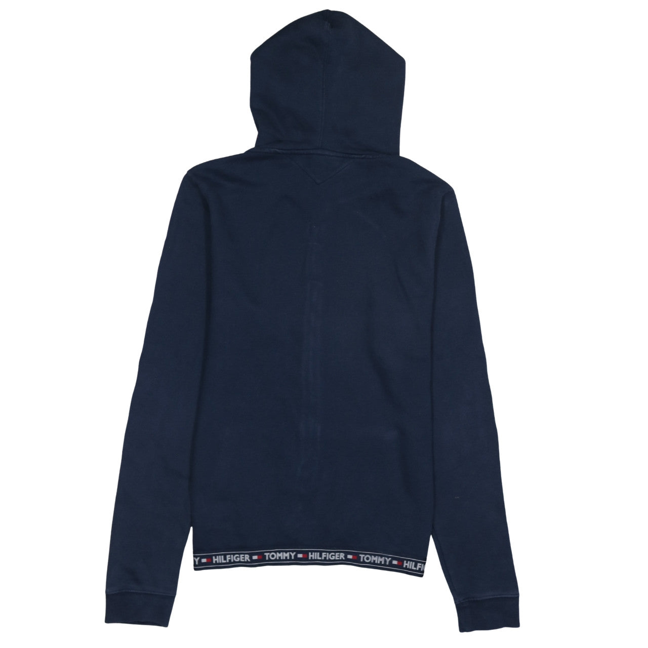 Tommy Hilfiger Men's Blue Full Zip Hoodie Size L Classic Logo