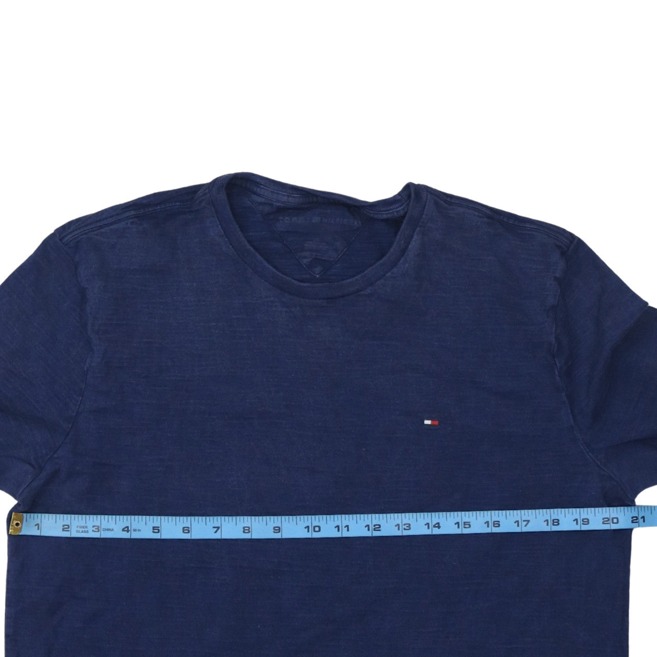 Tommy Hilfiger Men’s Blue Crew Neck Long Sleeve Pullover Sweatshirt M