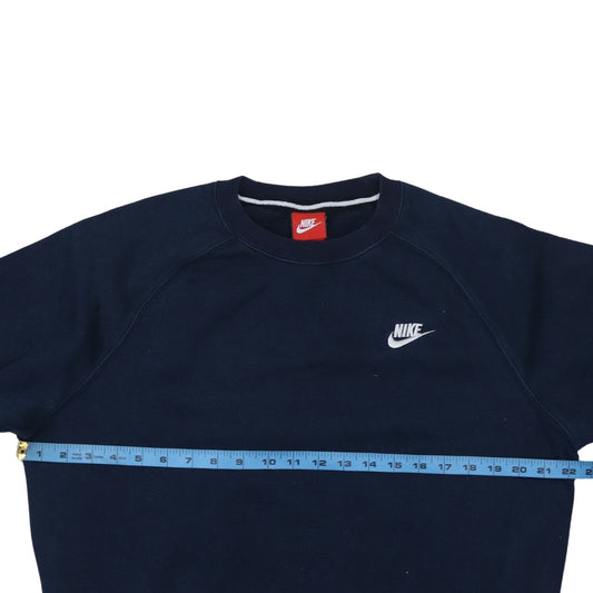 Nike Men's Blue Crew Neck Pullover Sweatshirt Size M
