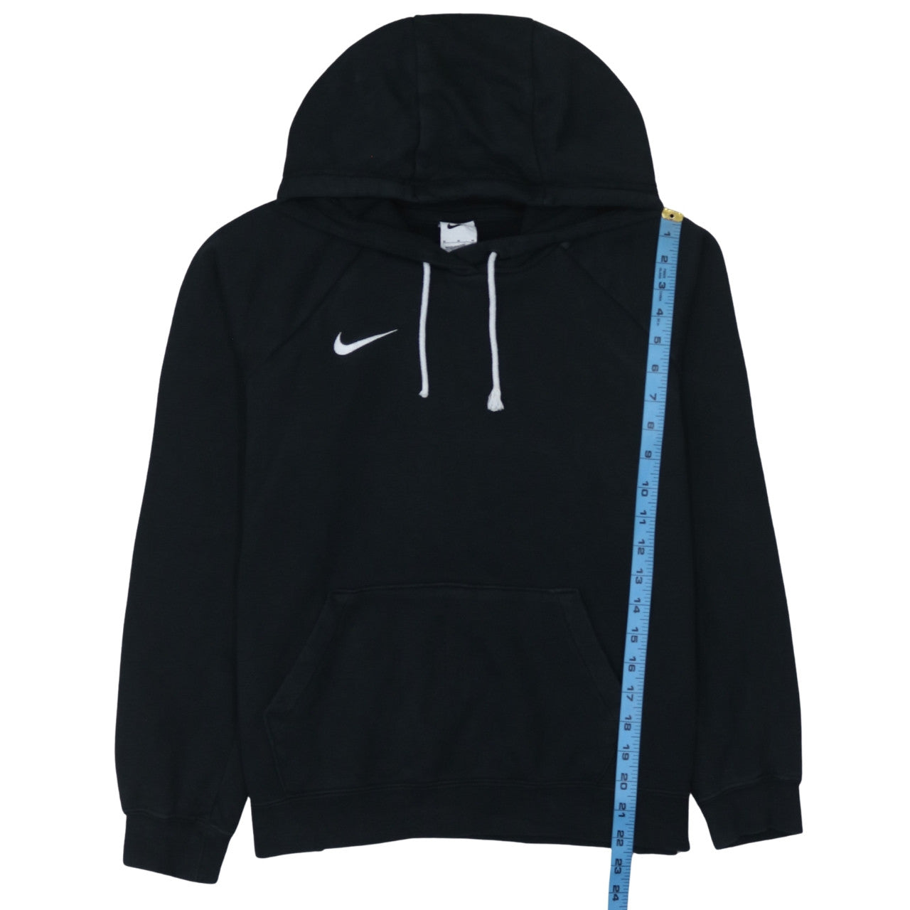 Nike Women's Black Pullover Hoodie Medium Cotton Blend Sportswear