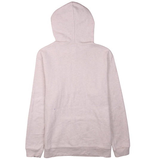 GAP Women's Beige Pullover Hoodie Medium Logo Casual Sweatshirt