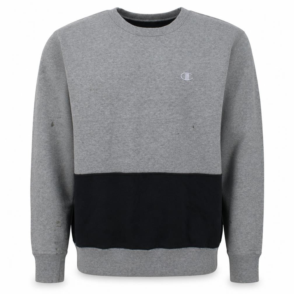 Champion Men's Grey Pullover Sweatshirt Medium Regular Fit