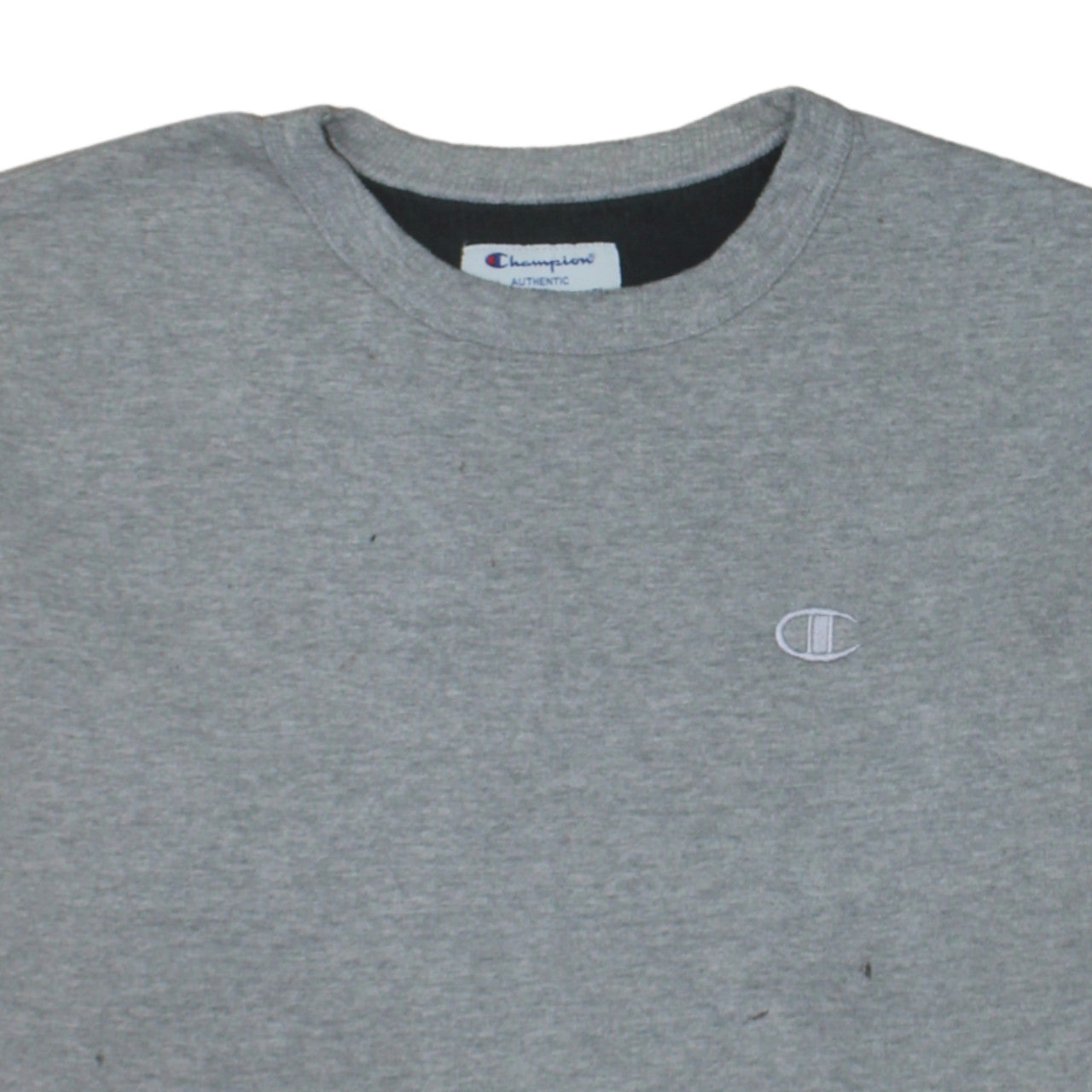 Champion Men's Grey Pullover Sweatshirt Medium Regular Fit