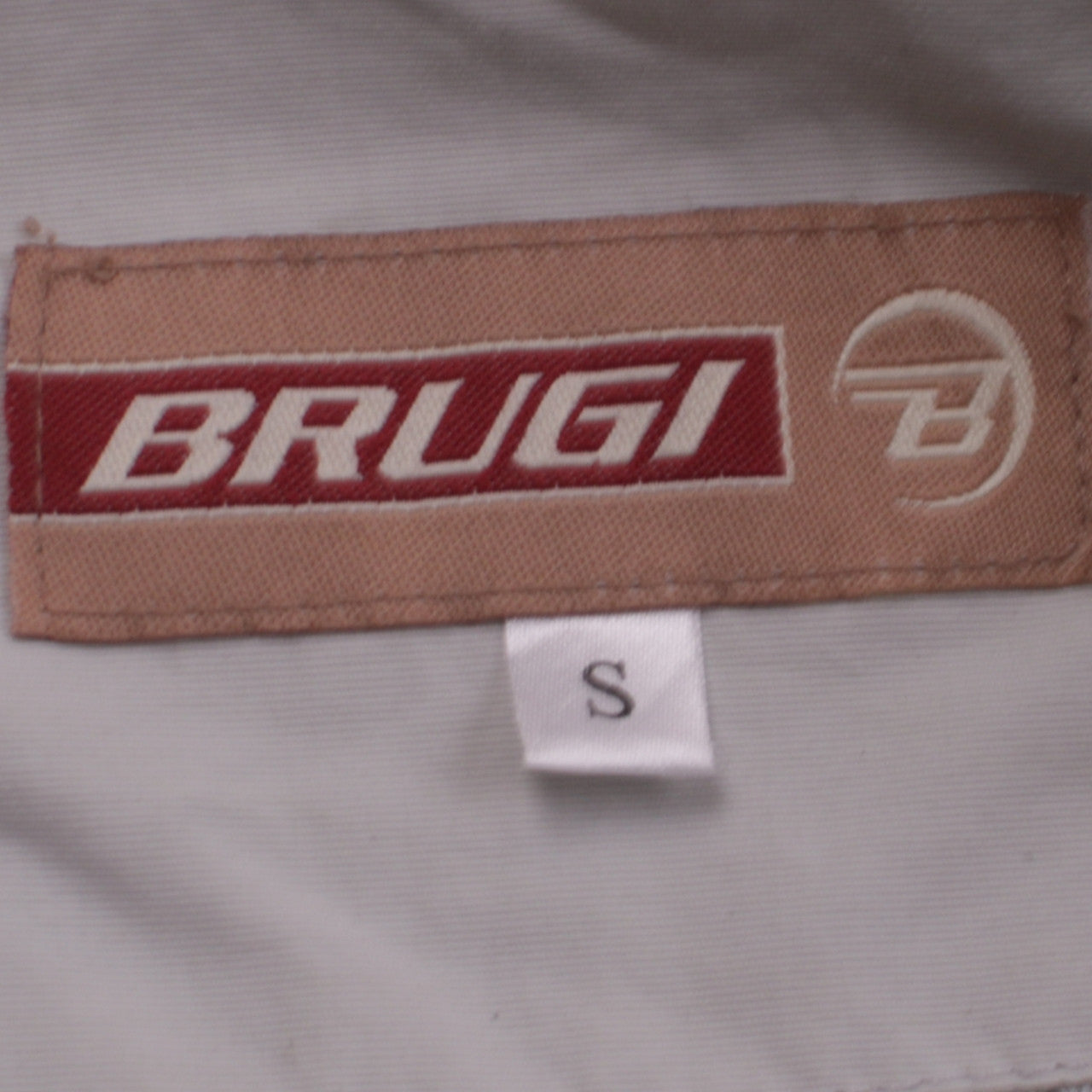 Brugi Boys Beige & Black Varsity Style Sweatshirt S Full Snap Jacket