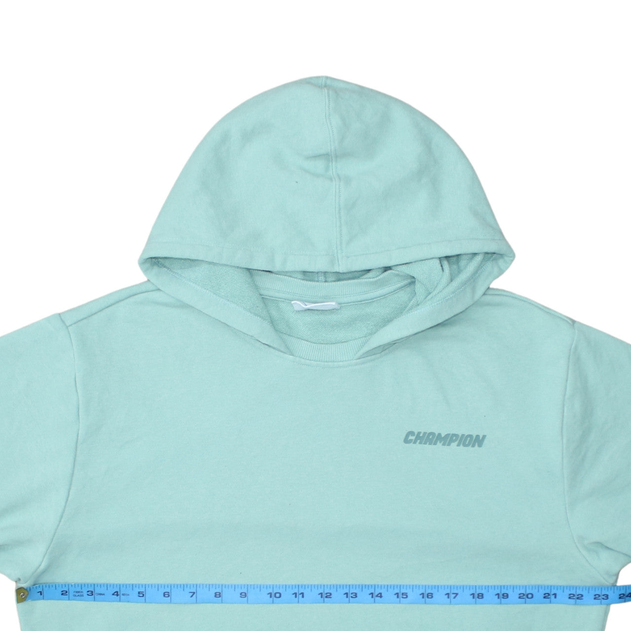 Champion Women’s Mint Green Pullover Hoodie XL Cotton Blend