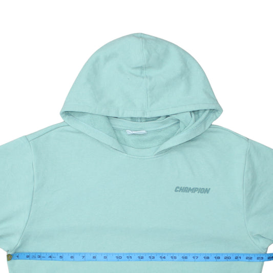 Champion Women’s Mint Green Pullover Hoodie XL Cotton Blend