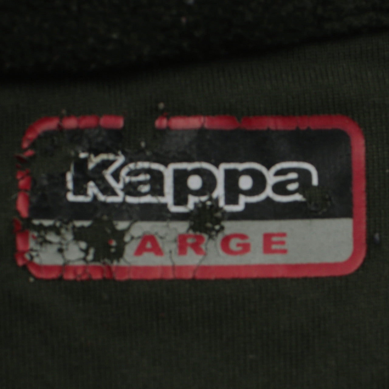 Kappa Men’s Green Fleece 1/2 Zip Pullover Sweatshirt Size L