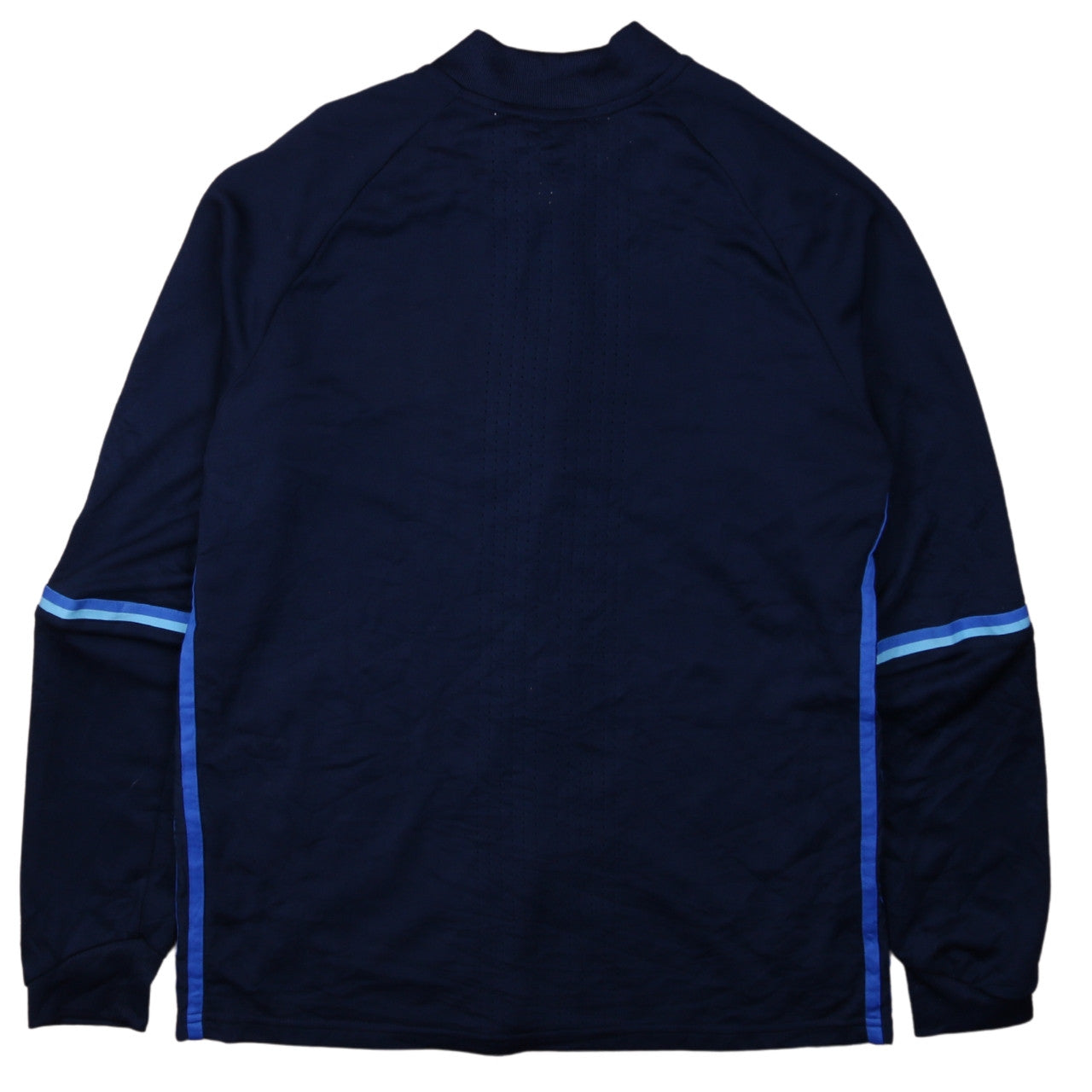 Adidas Boys Blue Full Zip Hoodie Sweatshirt 13-14 Years Football ClimaCool