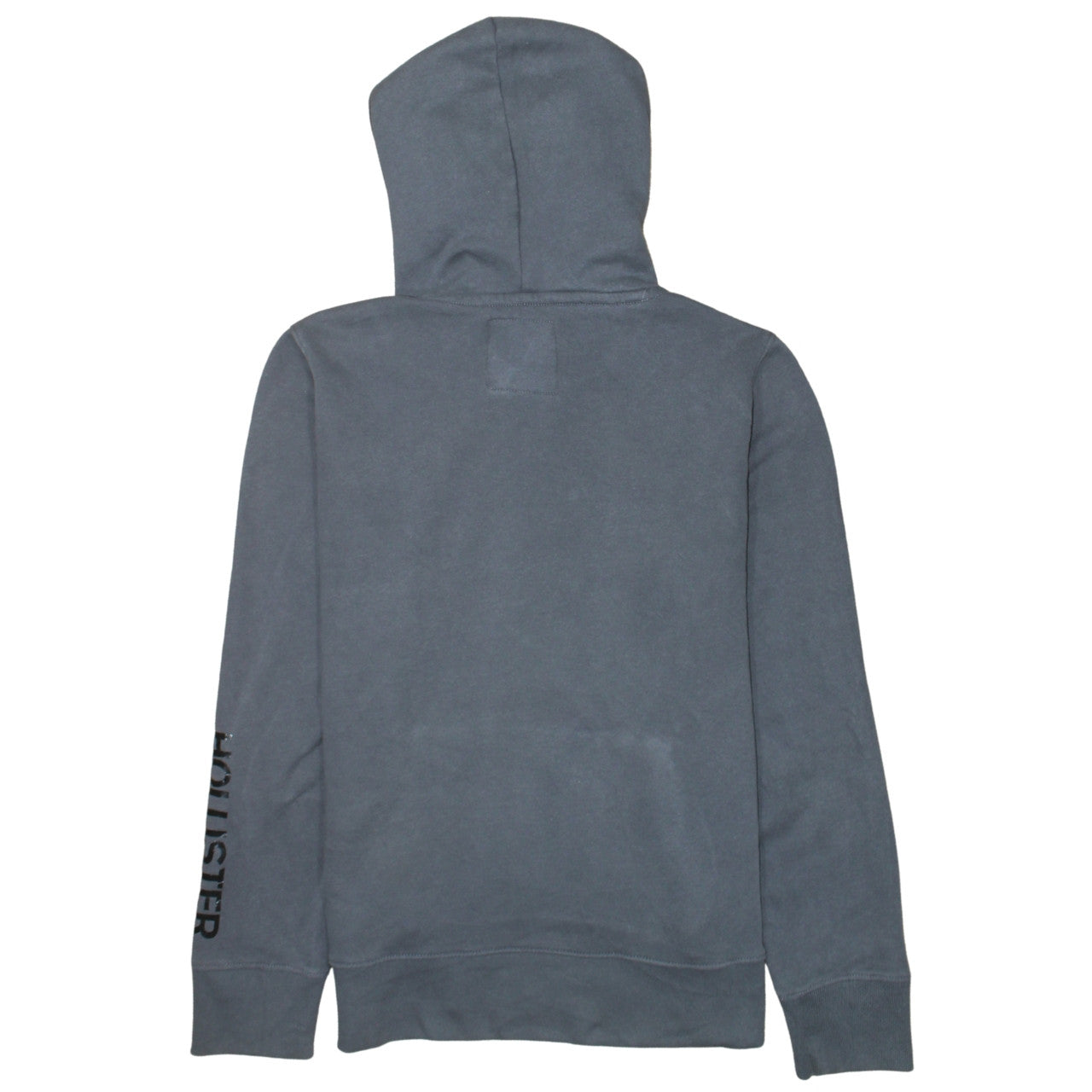 Hollister Men’s Grey XS Pullover Hoodie with Logo Graphic