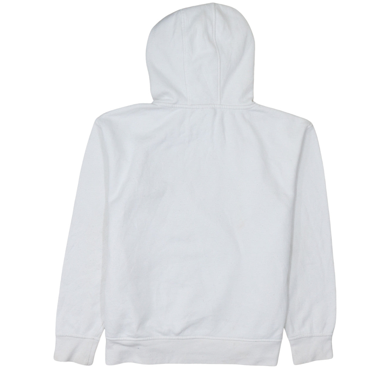 Disney Primark Women White Stitch Hoodie Size S 10/12 Pullover Cotton