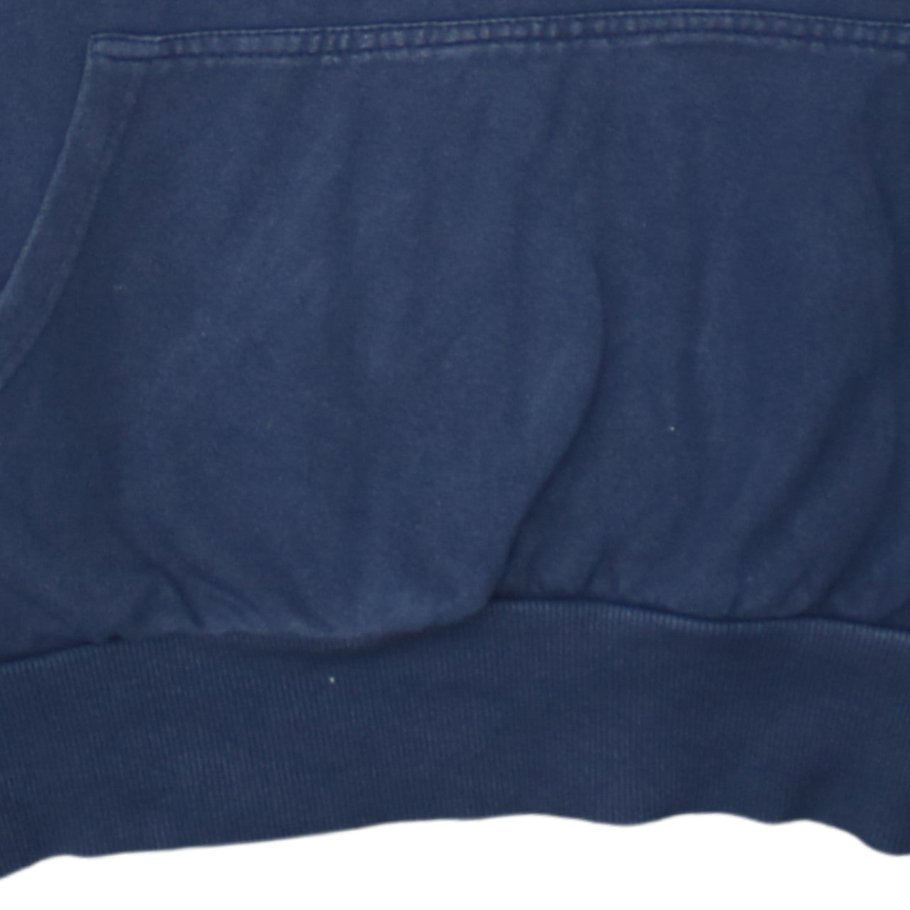 Jack & Jones Men's Blue Pullover Hoodie M Fleece Graphic Print