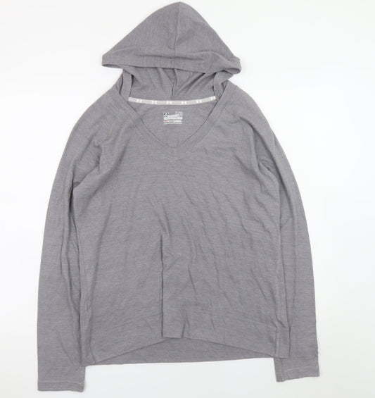 Under Armour Men's Grey XL Lightweight V-Neck Pullover Hoodie