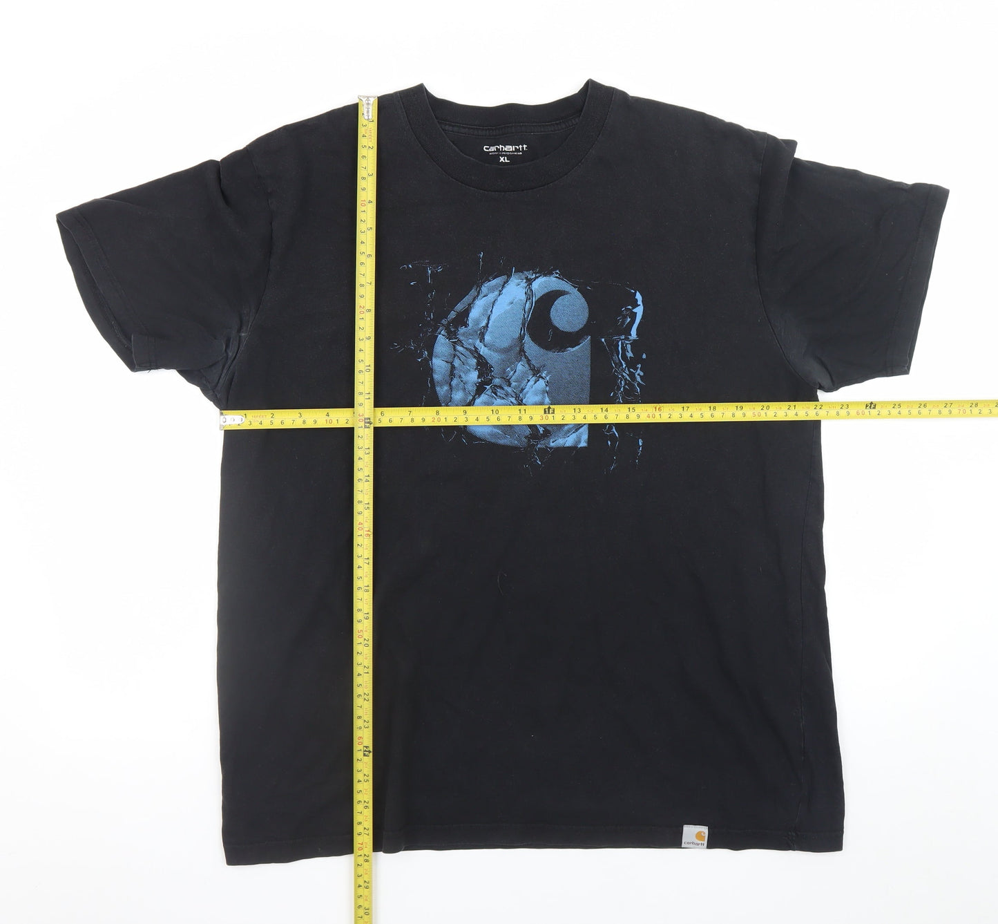 Carhartt Mens Black XL Graphic Print Workwear T-Shirt