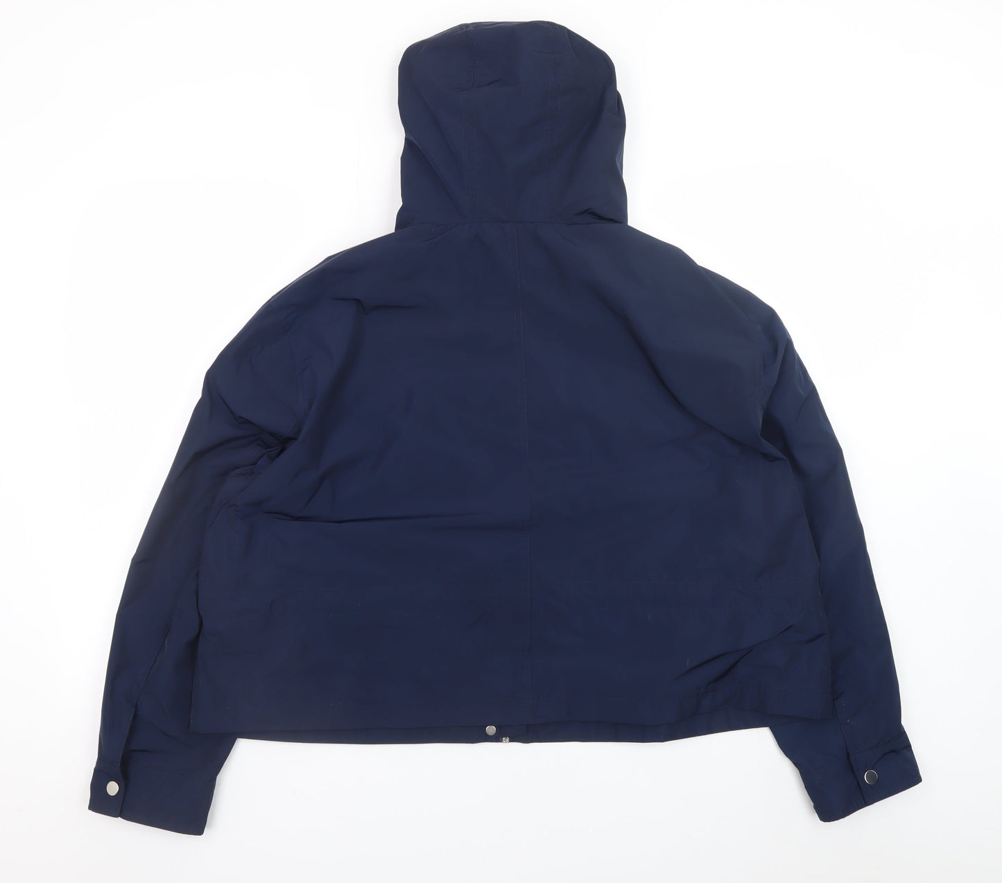 Marks and Spencer Women's Blue Hooded Anorak Jacket Size 18