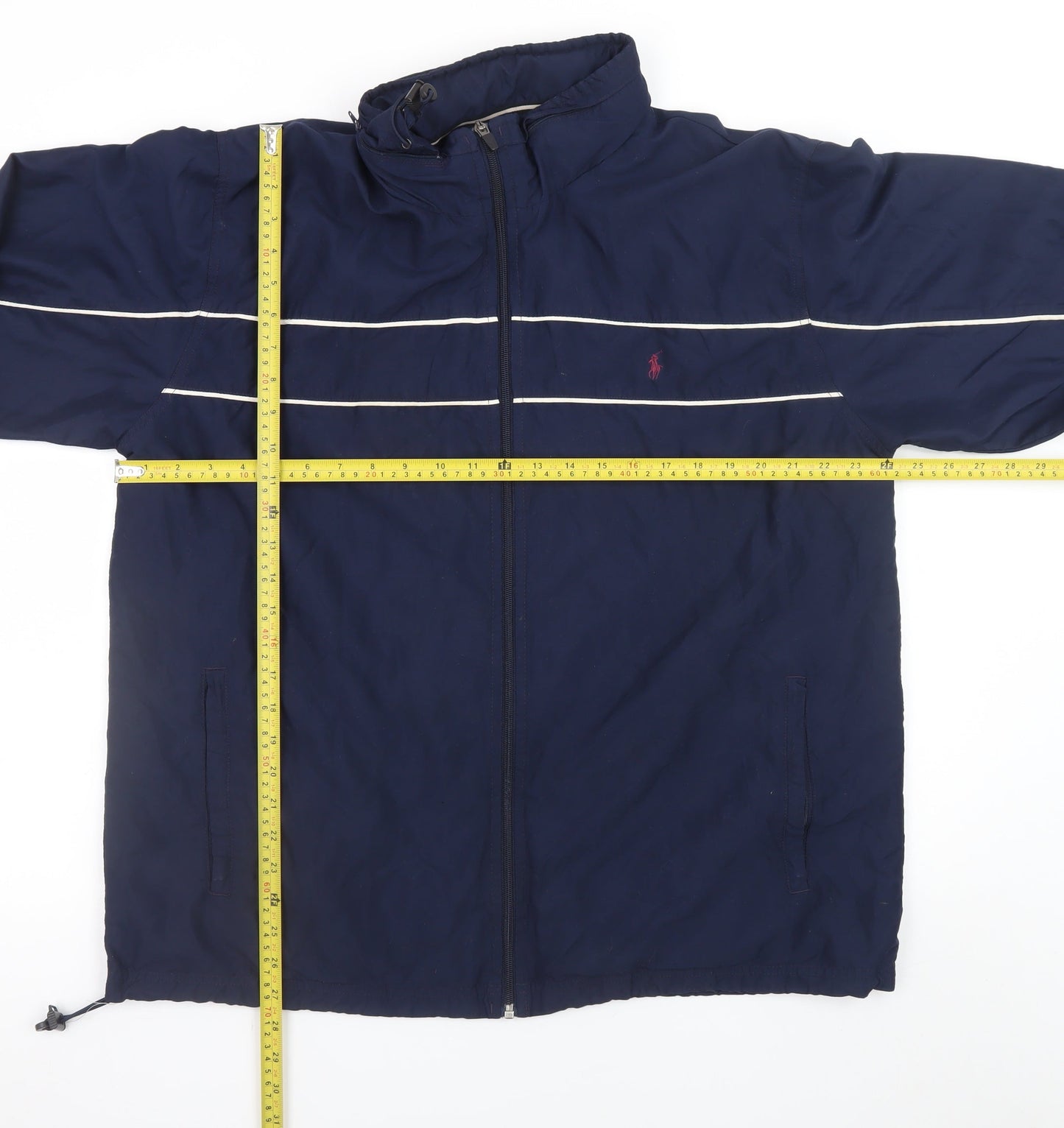 Ralph Lauren Men's Blue XL Cotton Windbreaker Jacket