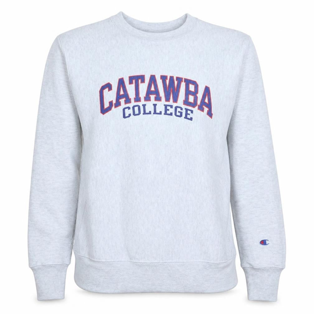 Champion Men's Grey Small Reverse Weave College Sweatshirt