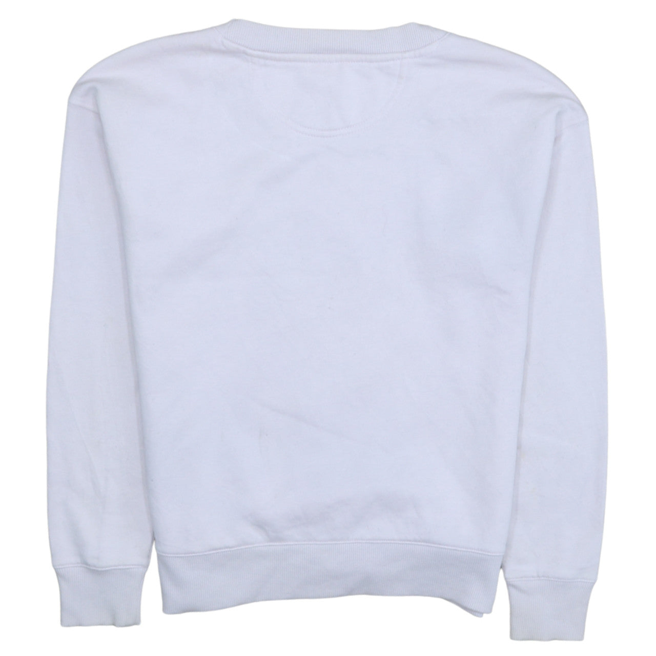 Calvin Klein Jeans Womens Pale Pink Sweatshirt M Logo Crew Neck