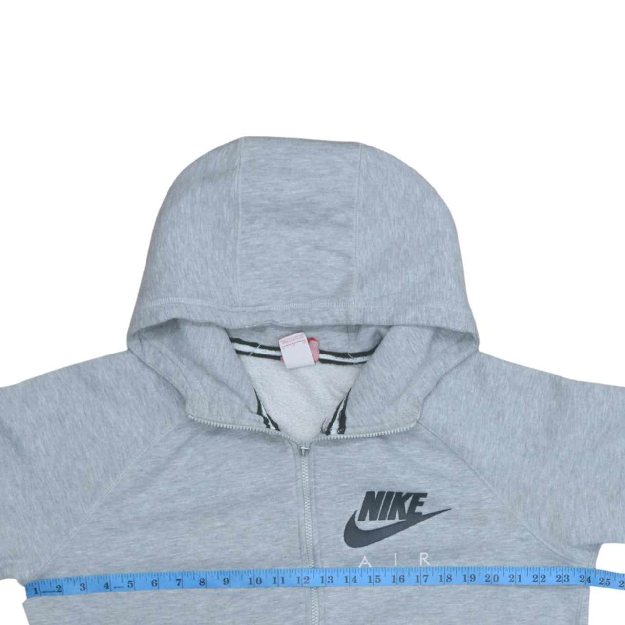 Nike Men’s Grey Full Zip Hoodie XL Sportswear Sweatshirt