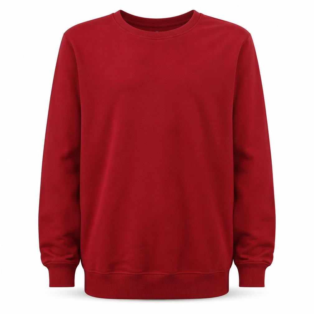 Gap Mens Red XL Crew Neck Logo Pullover Sweatshirt