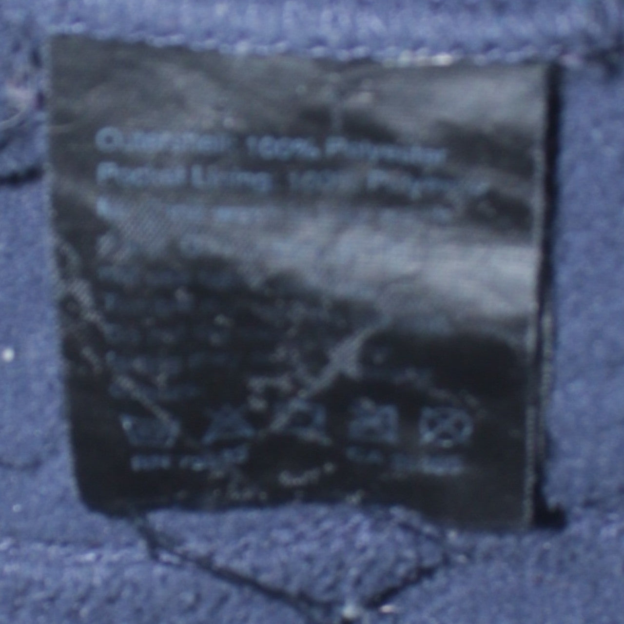 Helly Hansen Men's Blue Full Zip Fleece Sweatshirt Size L
