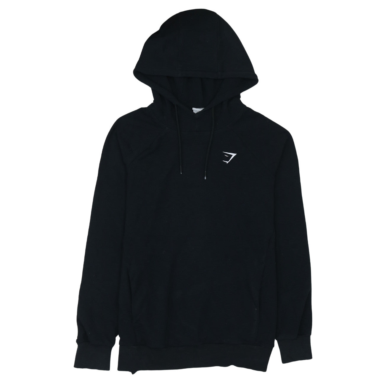 Gymshark Women's Black Pullover Hoodie Size S Polyester Cotton Blend
