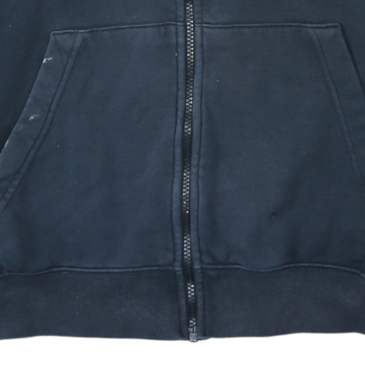 Nike Men's Black Full Zip Hoodie M Regular Fit Fleece Sweatshirt
