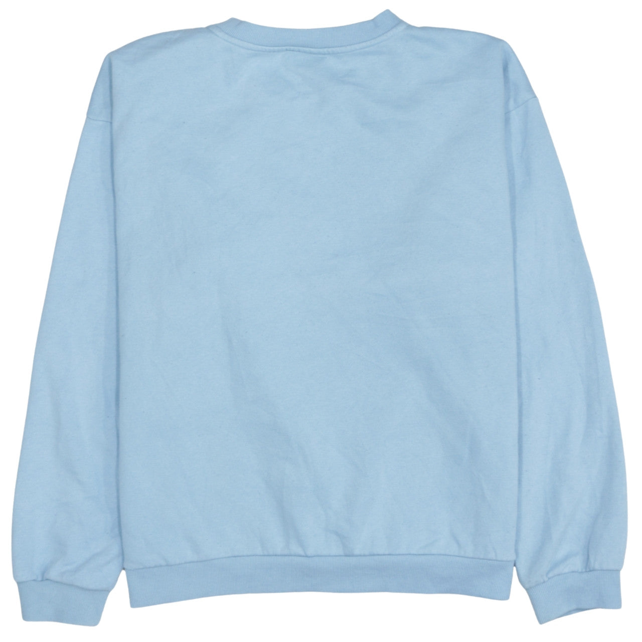 Fila Mens Blue Crew Neck Pullover Sweatshirt L Sportswear