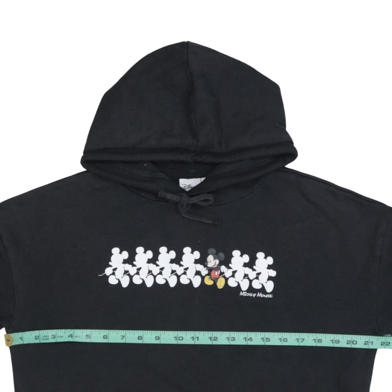 Disney Primark Womens Black XS Mickey Mouse Pullover Hoodie