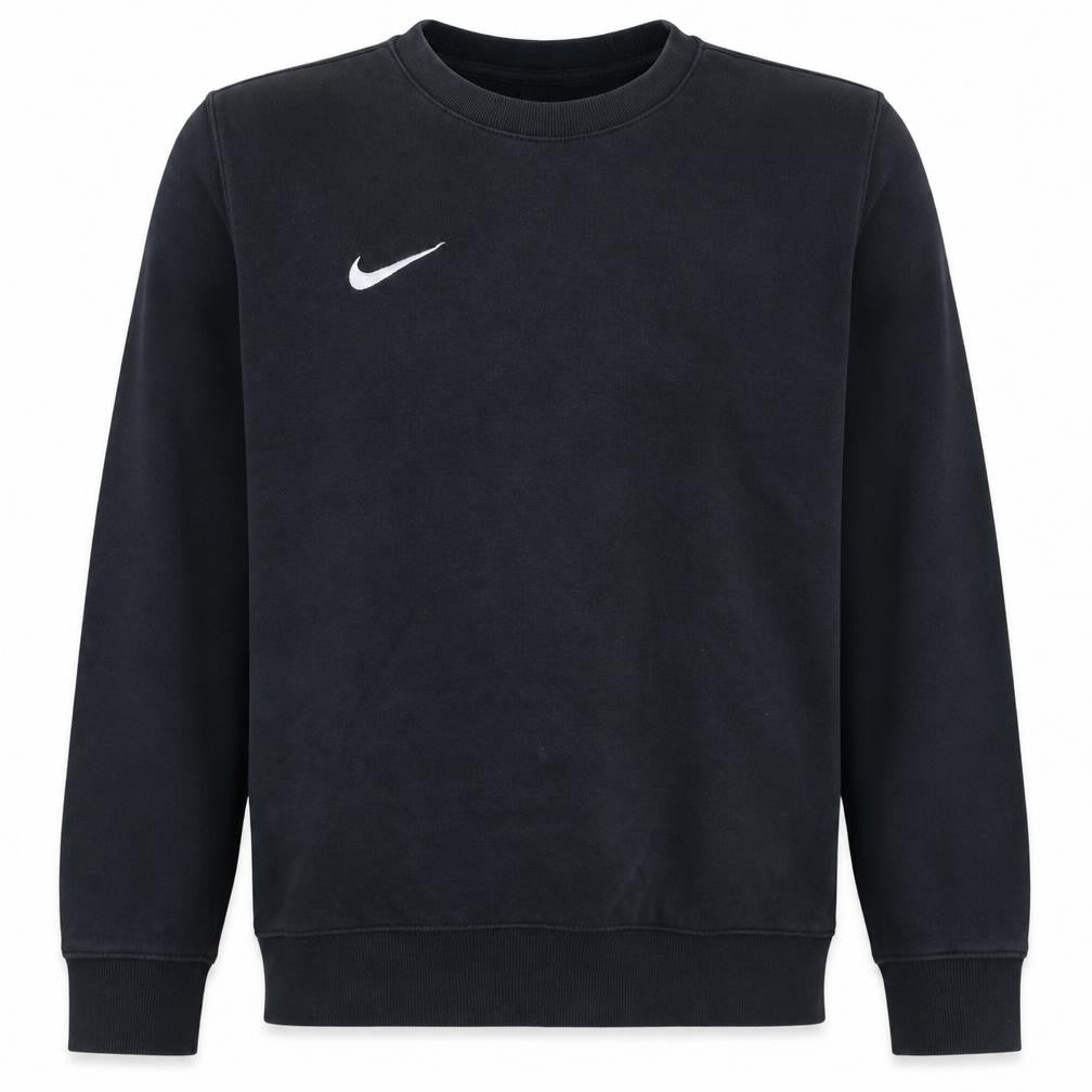 Nike Men's Black Pullover Sweatshirt M Crew Neck Fleece