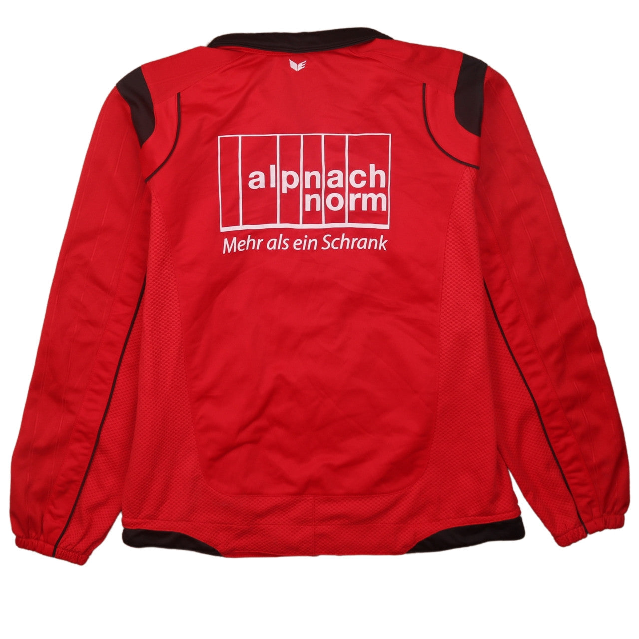 Erima Boys Red Track Jacket FC Alpnach Football Zip Lightweight 14 Years