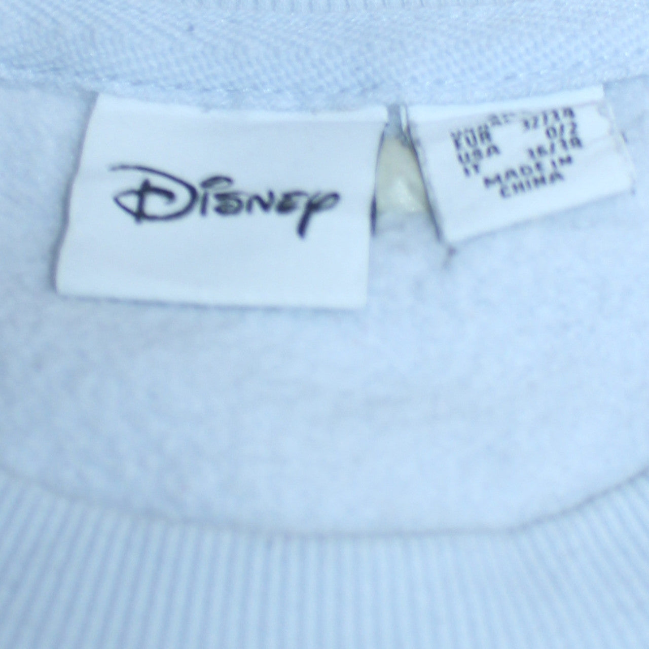 Disney Primark Women Blue Stitch Sweatshirt 2XS Pullover Jumper