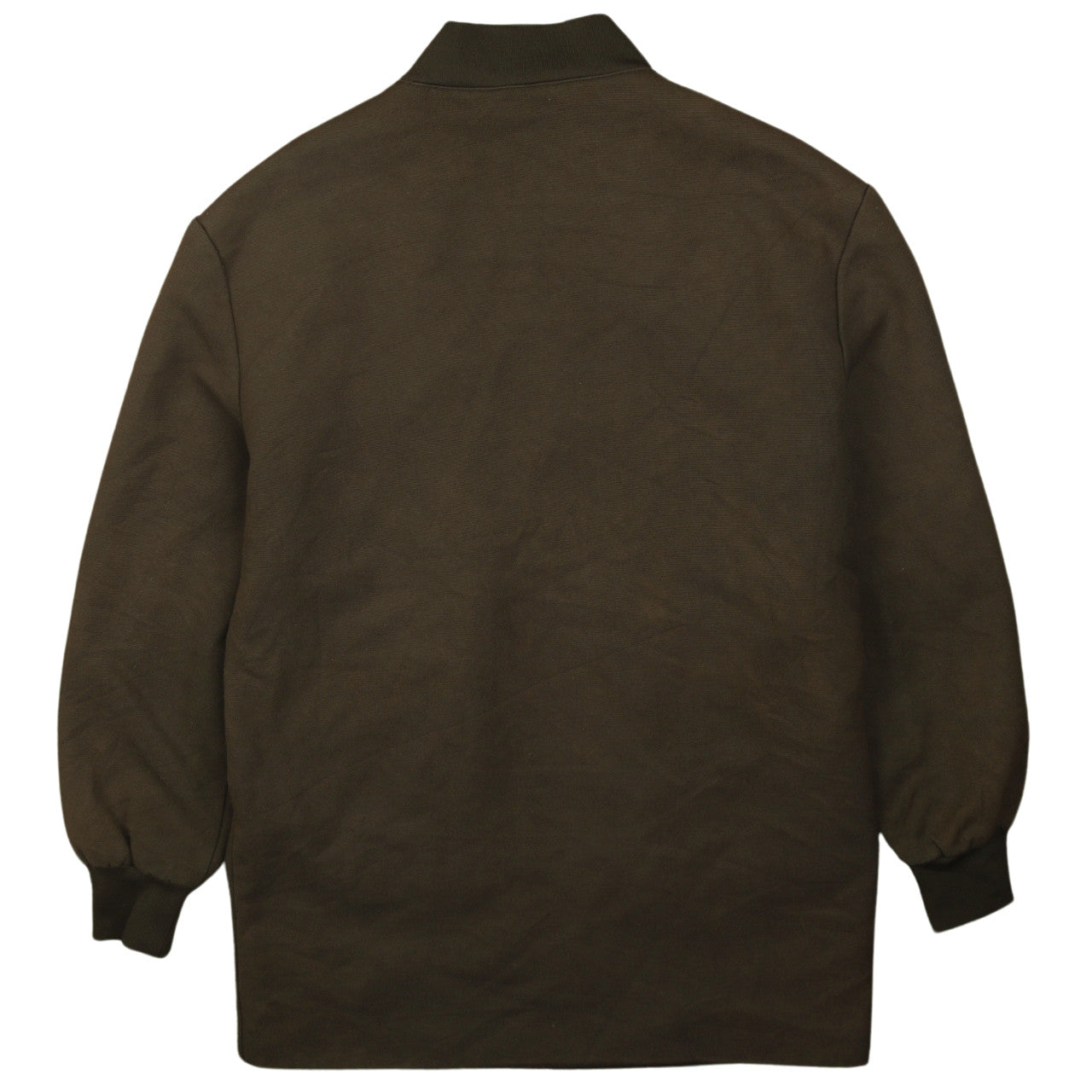 Gina Tricot Men’s Brown Cotton Blend Full Zip Bomber Jacket Size S