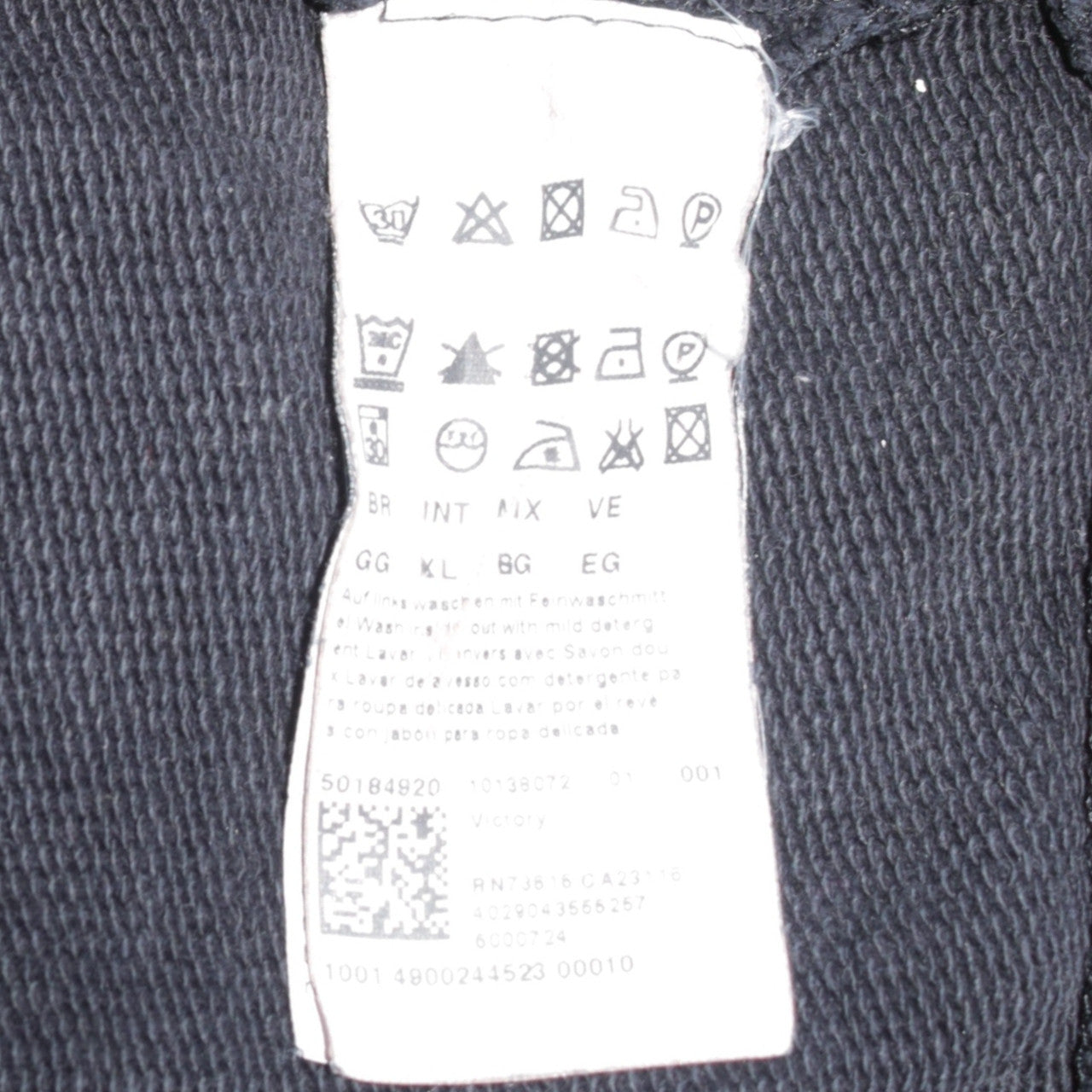 Boss Orange Men's Black XL Full Zip Cotton Casual Jacket