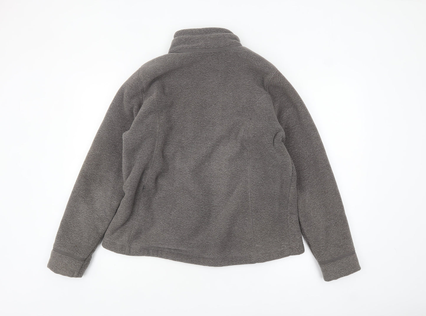Marks and Spencer Women’s Grey Fleece Full Zip Jacket Size 16