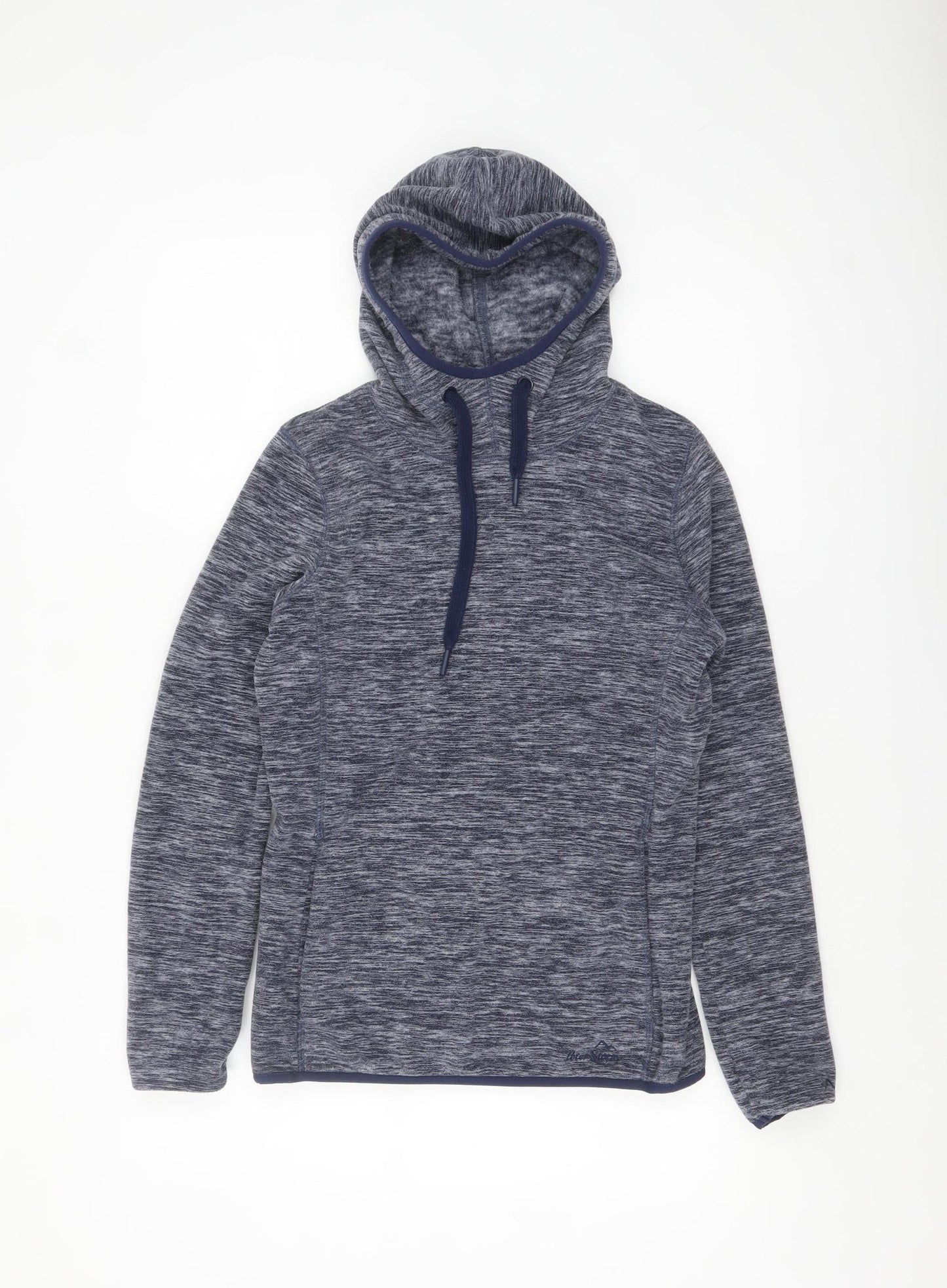 Peter Storm Women’s Blue Pullover Hoodie Size 8 Polyester Fleece