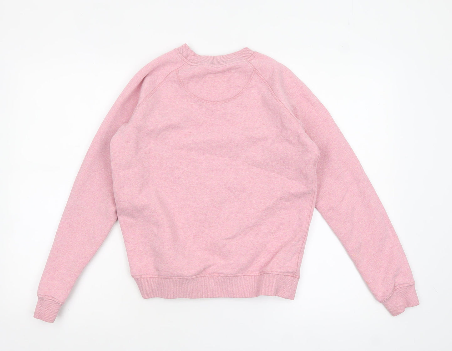 Jack Wills Womens Pink Crew Neck Pullover Sweatshirt Size UK 4
