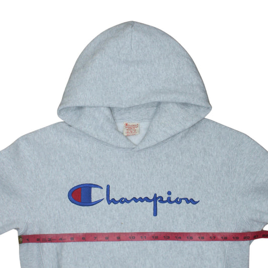 Champion Men's Grey Medium Reverse Weave Pullover Hoodie