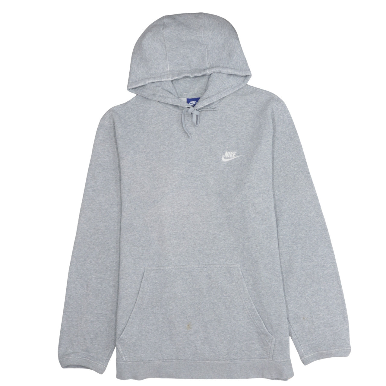 Nike Men Grey XL Pullover Hoodie Fleece Sweatshirt