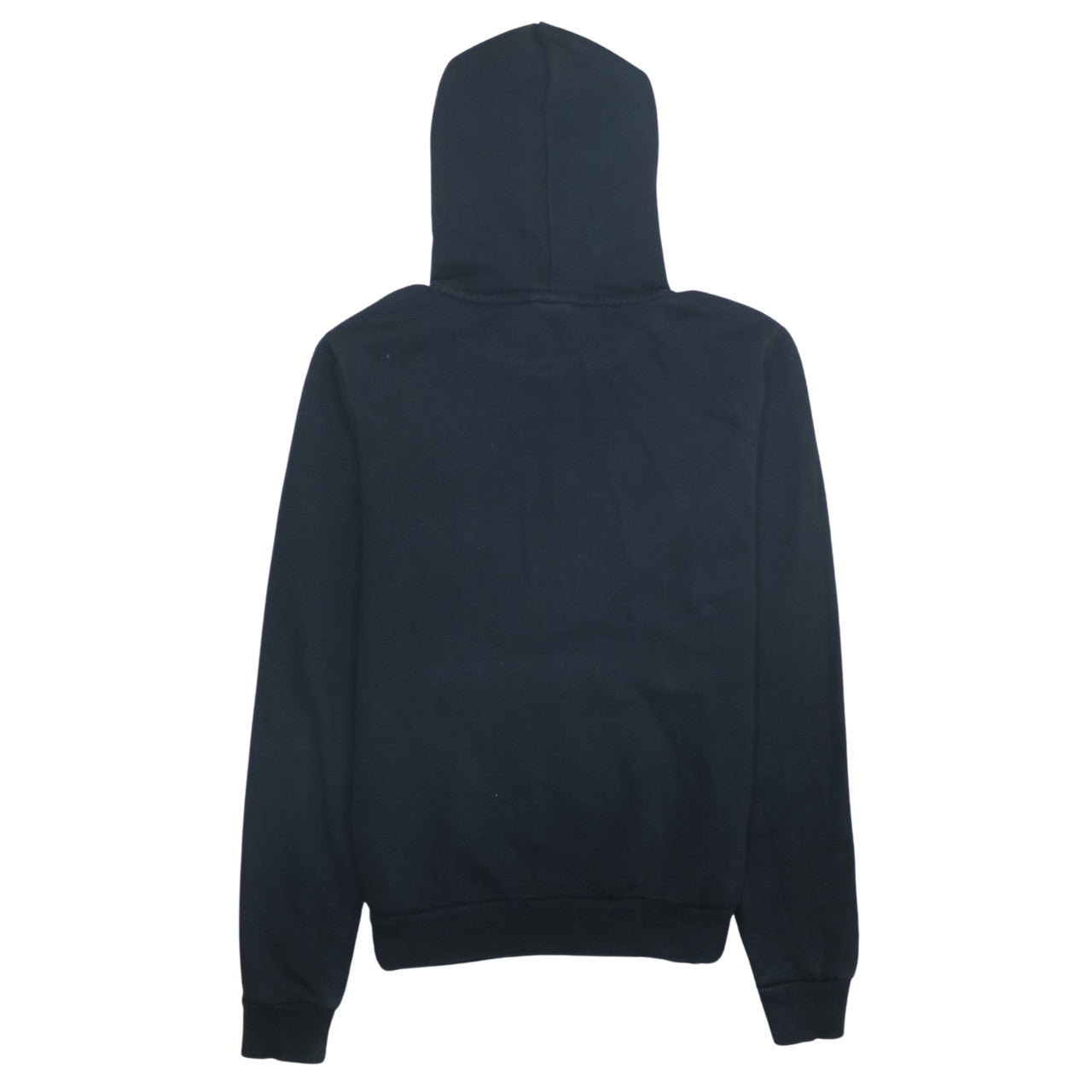 Puma Womens Black Size 10 Pullover Hoodie with Logo Print