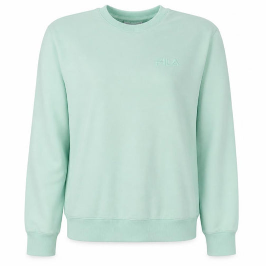 FILA Women Mint Green Crew Neck Pullover Sweatshirt Size S