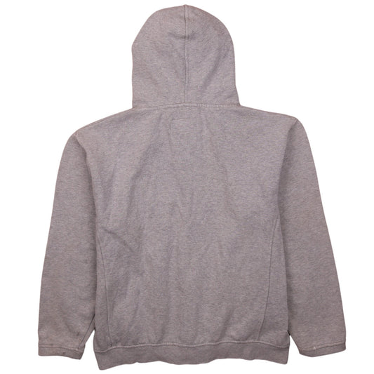 Fila Womens Grey Full Zip Hoodie L/XL Classic Casual Sweatshirt