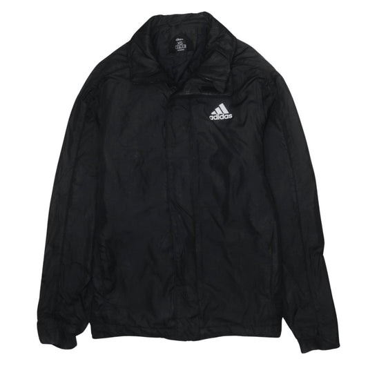 Adidas Men's Black XS Windbreaker Jacket Lightweight Activewear