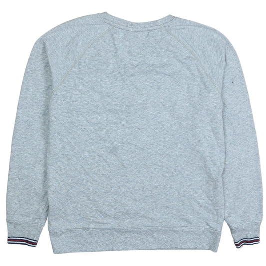 FILA Men's Grey Logo Pullover Sweatshirt Size S