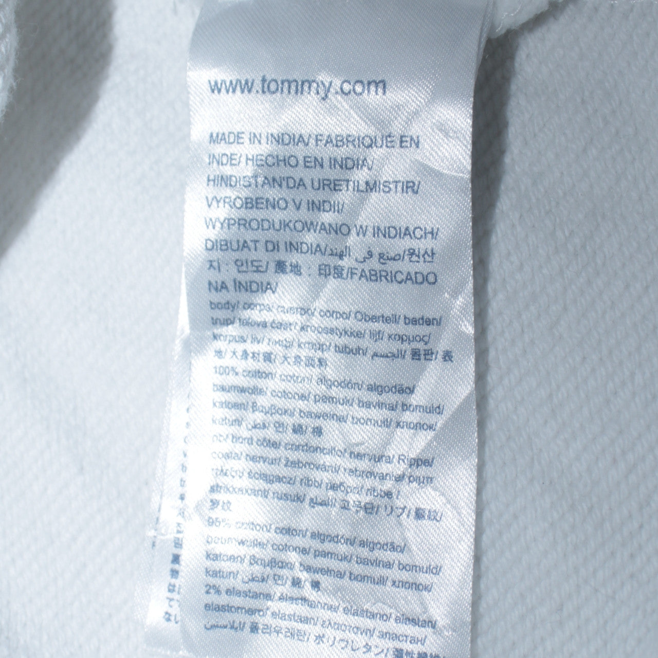 Tommy Jeans Men's White XL Pullover Graphic Sweatshirt