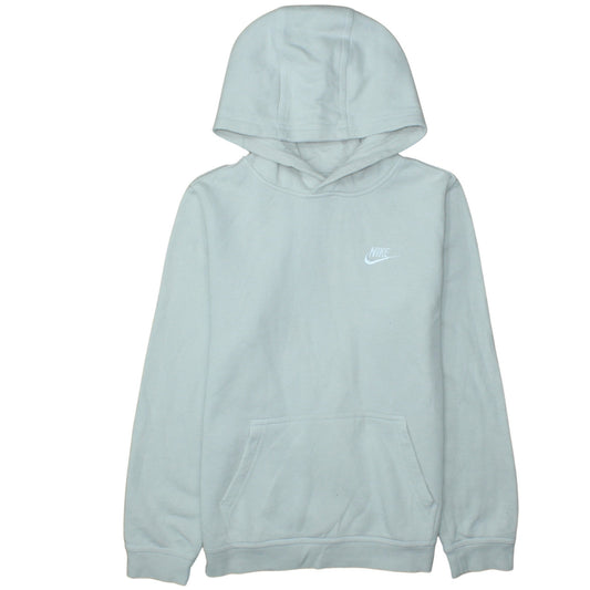 Nike Boys Blue Pullover Hoodie XL Fleece Lined Sweatshirt