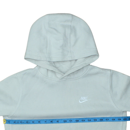 Nike Boys Blue Pullover Hoodie XL Fleece Lined Sweatshirt