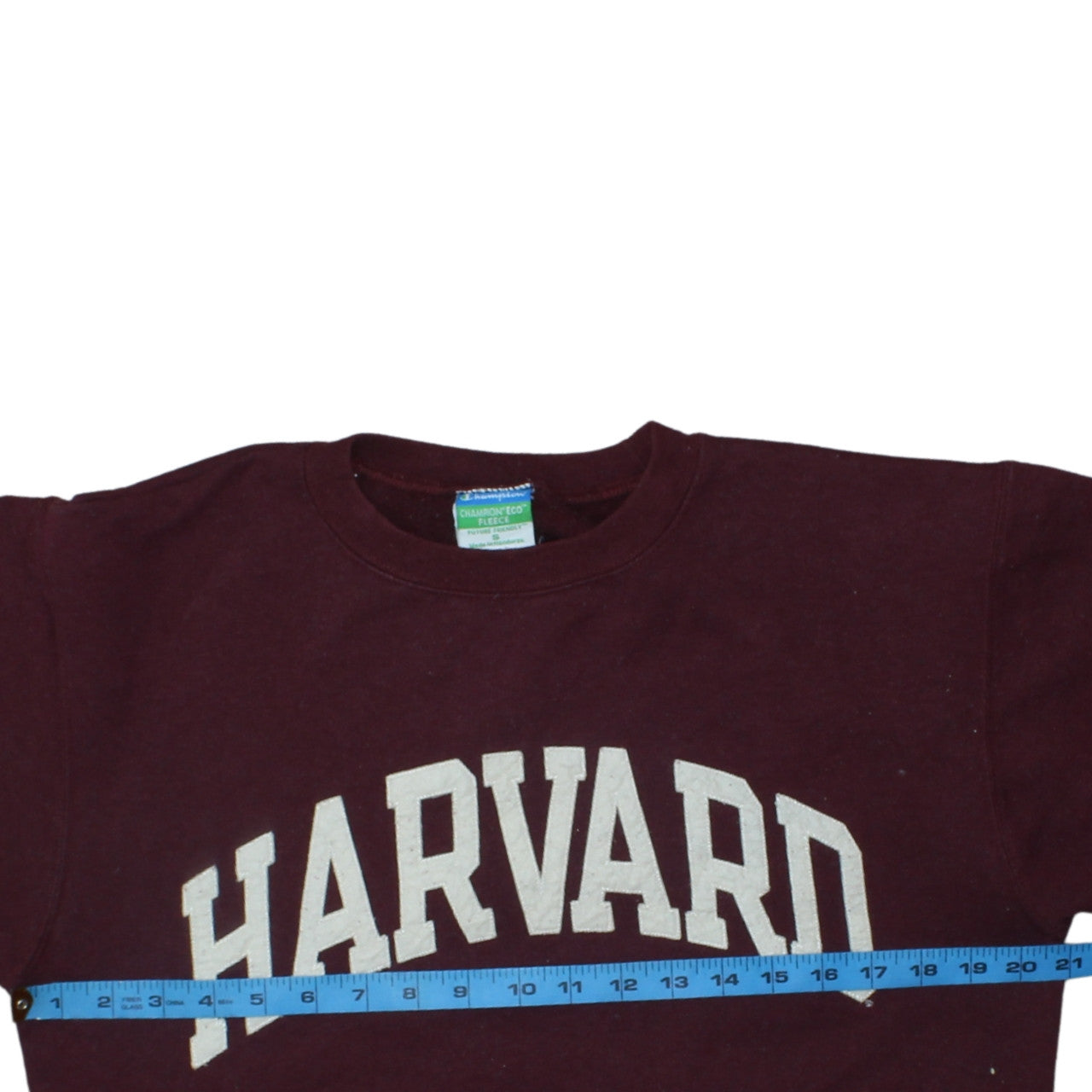 Champion Harvard Burgundy Women’s Small Pullover Sweatshirt Fleece